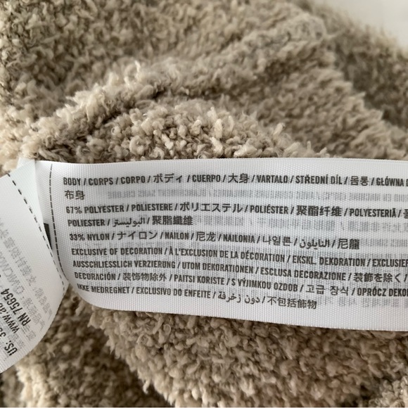 HOLLISTER | Tan teddy like quarter zip sweater - Picture 4 of 4